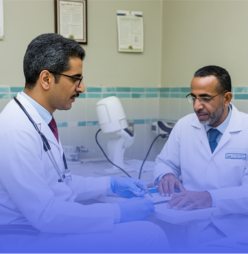 Doctors discussing